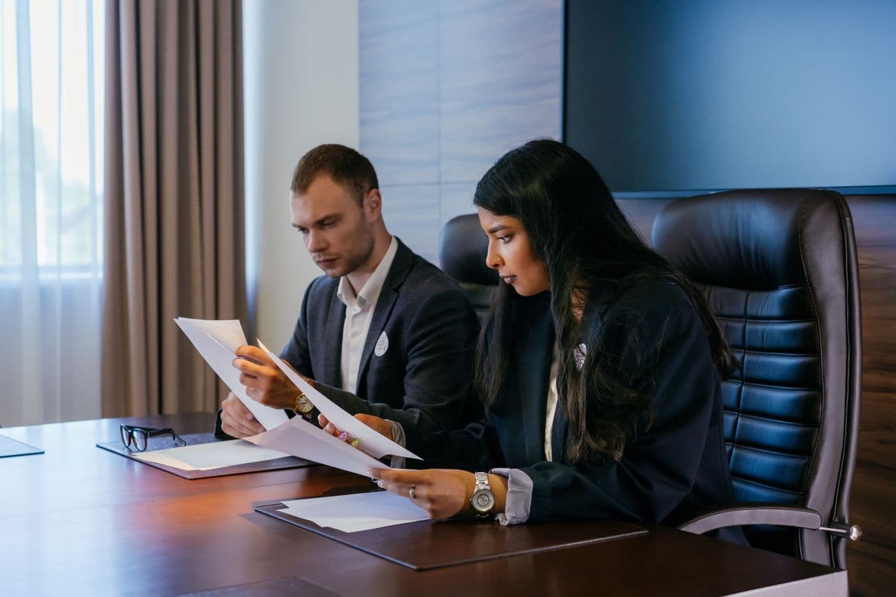 Fund sponsors reviewing an offering